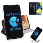 Painting Pattern Coloured Drawing Horizontal Flip Leather Case with Holder & Card Slots & Wallet for Galaxy A80 / A90(Anger) - 1
