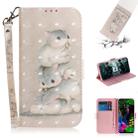 3D Painting Pattern Coloured Drawing Horizontal Flip Leather Case with Holder & Card Slots & Wallet For LG G8 ThinQ(Three Squirrels) - 1