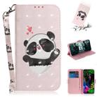 3D Painting Pattern Coloured Drawing Horizontal Flip Leather Case with Holder & Card Slots & Wallet For LG G8 ThinQ(Love Bear) - 1