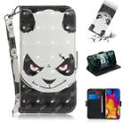 3D Painting Pattern Coloured Drawing Horizontal Flip Leather Case with Holder & Card Slots & Wallet For LG V40 ThinQ(Angry Bear) - 1