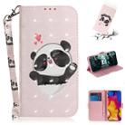 3D Painting Pattern Coloured Drawing Horizontal Flip Leather Case with Holder & Card Slots & Wallet For LG V40 ThinQ(Love Bear) - 1