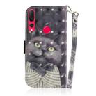 3D Painting Pattern Coloured Drawing Horizontal Flip Leather Case with Holder & Card Slots & Wallet For Huawei nova 4(Hug Cat) - 3