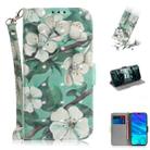 3D Painting Pattern Coloured Drawing Horizontal Flip Leather Case with Holder & Card Slots & Wallet For Huawei P Smart (2019) / Honor 10 Lite(Watercolor Flower) - 1