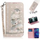 3D Painting Pattern Coloured Drawing Horizontal Flip Leather Case with Holder & Card Slots & Wallet For Huawei Y7 Prime (2019) with Fingerprint / Y7 Pro (2019) / Enjoy 9(Three Squirrels) - 1