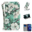 3D Painting Pattern Coloured Drawing Horizontal Flip Leather Case with Holder & Card Slots & Wallet For Huawei Y7 Prime (2019) with Fingerprint / Y7 Pro (2019) / Enjoy 9(Watercolor Flower) - 1