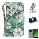 3D Painting Pattern Coloured Drawing Horizontal Flip Leather Case with Holder & Card Slots & Wallet For Motorola Moto G7 Play(Watercolor Flower) - 1