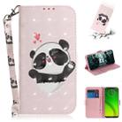 3D Painting Pattern Coloured Drawing Horizontal Flip Leather Case with Holder & Card Slots & Wallet For Motorola Moto G7 Power(Love Bear) - 1