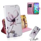 Painting Pattern Coloured Drawing Horizontal Flip Leather Case with Holder & Card Slots & Wallet for LG Q60(Magnolia) - 1