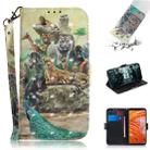 3D Painting Pattern Coloured Drawing Horizontal Flip Leather Case with Holder & Card Slots & Wallet For Nokia 3.1 Plus(Zoo) - 1