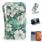 3D Painting Pattern Coloured Drawing Horizontal Flip Leather Case with Holder & Card Slots & Wallet For Nokia 3.1 Plus(Watercolor Flower) - 1