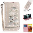 3D Painting Pattern Coloured Drawing Horizontal Flip Leather Case with Holder & Card Slots & Wallet For Nokia 8.1 / X7(Three Squirrels) - 1