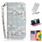 3D Painting Pattern Coloured Drawing Horizontal Flip Leather Case with Holder & Card Slots & Wallet For Galaxy A30(Mognolia) - 1