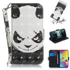 3D Painting Pattern Coloured Drawing Horizontal Flip Leather Case with Holder & Card Slots & Wallet For Galaxy M20(Angry Bear) - 1