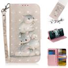 3D Painting Pattern Coloured Drawing Horizontal Flip Leather Case with Holder & Card Slots & Wallet For Sony Xperia 10 Plus(Three Squirrels) - 1