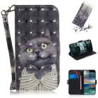 3D Painting Pattern Coloured Drawing Horizontal Flip Leather Case with Holder & Card Slots & Wallet For Sony Xperia 10(Hug Cat) - 1
