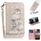 3D Painting Pattern Coloured Drawing Horizontal Flip Leather Case with Holder & Card Slots & Wallet For Sony Xperia L3(Three Squirrels) - 1