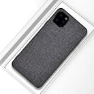 Shockproof Cloth Texture PC+ TPU Protective Case for iPhone 11(Grey) - 1
