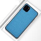 Shockproof Cloth Texture PC+ TPU Protective Case(Sky Blue) - 1