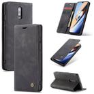 CaseMe-013 Multifunctional Horizontal Flip Leather Case with Card Slot & Holder for Xiaomi 9(Black) - 1