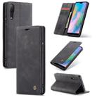 CaseMe-013 Detachable Multifunctional Horizontal Flip Leather Case with Card Slot & Holder for Huawei P20 Pro(Black) - 1