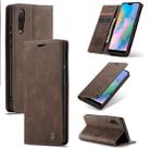 CaseMe-013 Detachable Multifunctional Horizontal Flip Leather Case with Card Slot & Holder for Huawei P20 Pro(Coffee) - 1