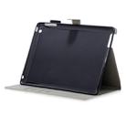 3D Horizontal Flip Leather Case with Holder & Card Slots For New iPad (iPad 3)(White Cat) - 5