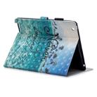 3D Horizontal Flip Leather Case with Holder & Card Slots For New iPad (iPad 3)(Blue Coconut Grove) - 4