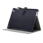 3D Horizontal Flip Leather Case with Holder & Card Slots For New iPad (iPad 3)(Blue Coconut Grove) - 5