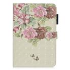 3D Horizontal Flip Leather Case with Holder & Card Slots For iPad mini 5 & 4 & 3 & 2 & 1 (Flower Butterfly) - 1