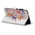 3D Horizontal Flip Leather Case with Holder & Card Slots For  Galaxy Tab A 8 (2019)(Sun Flower) - 4