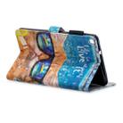 3D Horizontal Flip Leather Case with Holder & Card Slots For  Galaxy Tab A 8 (2019)(Undersea Cat) - 4
