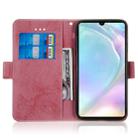 Multifunctional Horizontal Flip Retro Leather Case with Card Slot & Holder for Huawei P30(Pink) - 5