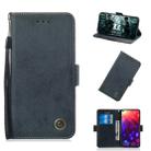 Multifunctional Horizontal Flip Retro Leather Case with Card Slot & Holder for Huawei P30(Black) - 1