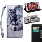 3D Painting Pattern Coloured Drawing Horizontal Flip TPU + PU Leather Case with Holder & Card Slots & Wallet For Galaxy Note9(Husky) - 1
