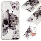 Coloured Drawing Transparent Clear TPU Case for Huawei P Smart Z(Skull) - 1