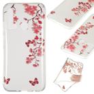 Coloured Drawing Transparent Clear TPU Case for Huawei P20 lite (2019)(Maple leaves) - 1