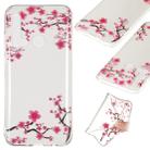 Coloured Drawing Transparent Clear TPU Case for Huawei P20 lite (2019)(Plum blossom) - 1