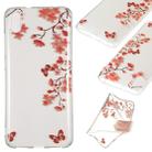 Coloured Drawing Transparent Clear TPU Case for Xiaomi Redmi 7A(Maple leaves) - 1