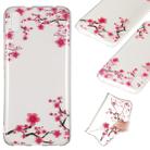 Coloured Drawing Transparent Clear TPU Case for Xiaomi Redmi 7A(Plum blossom) - 1