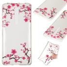 Coloured Drawing Transparent Clear TPU Case for Xiaomi Redmi K20(Plum blossom) - 1