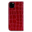 Crocodile Texture Glitter Powder Horizontal Flip Leather Case with Card Slots & Holder for iPhone 11(Red Wine) - 3