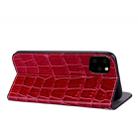 Crocodile Texture Glitter Powder Horizontal Flip Leather Case with Card Slots & Holder for iPhone 11(Red Wine) - 4