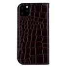 Crocodile Texture Glitter Powder Horizontal Flip Leather Case with Card Slots & Holder for iPhone 11 Pro Max(Black) - 3