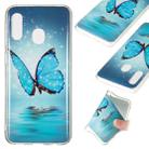 Noctilucent TPU Soft Case for Galaxy A20e(Butterfly) - 1