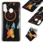 Noctilucent TPU Soft Case for Galaxy A20e(Feather bell) - 1