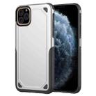 For iPhone 11 Pro Shockproof Rugged Armor Protective Case (Silver) - 1
