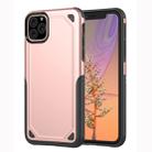Shockproof Rugged Armor Protective Case for iPhone 11 Pro Max(Rose Gold) - 1
