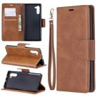 Retro Lambskin Texture Pure Color Horizontal Flip PU Leather Case with Holder & Card Slots & Wallet & Lanyard for Xiaomi Redmi 7A(Brown) - 1