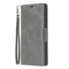 Retro Lambskin Texture Pure Color Horizontal Flip PU Leather Case with Holder & Card Slots & Wallet & Lanyard for Galaxy Note10+(Grey) - 2
