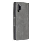 Retro Lambskin Texture Pure Color Horizontal Flip PU Leather Case with Holder & Card Slots & Wallet & Lanyard for Galaxy Note10+(Grey) - 3